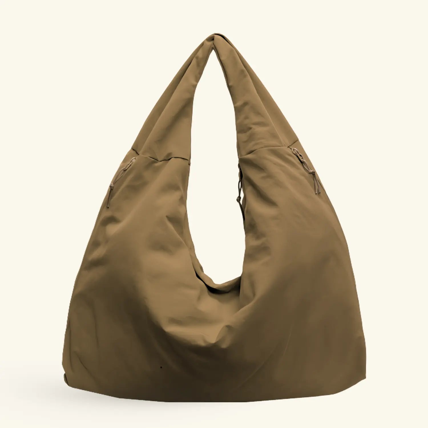 Lumi Tote - WB0165 - Bolsa estilo hobo amplia, ligera y funcional con compartimentos ocultos y textura suave al tacto