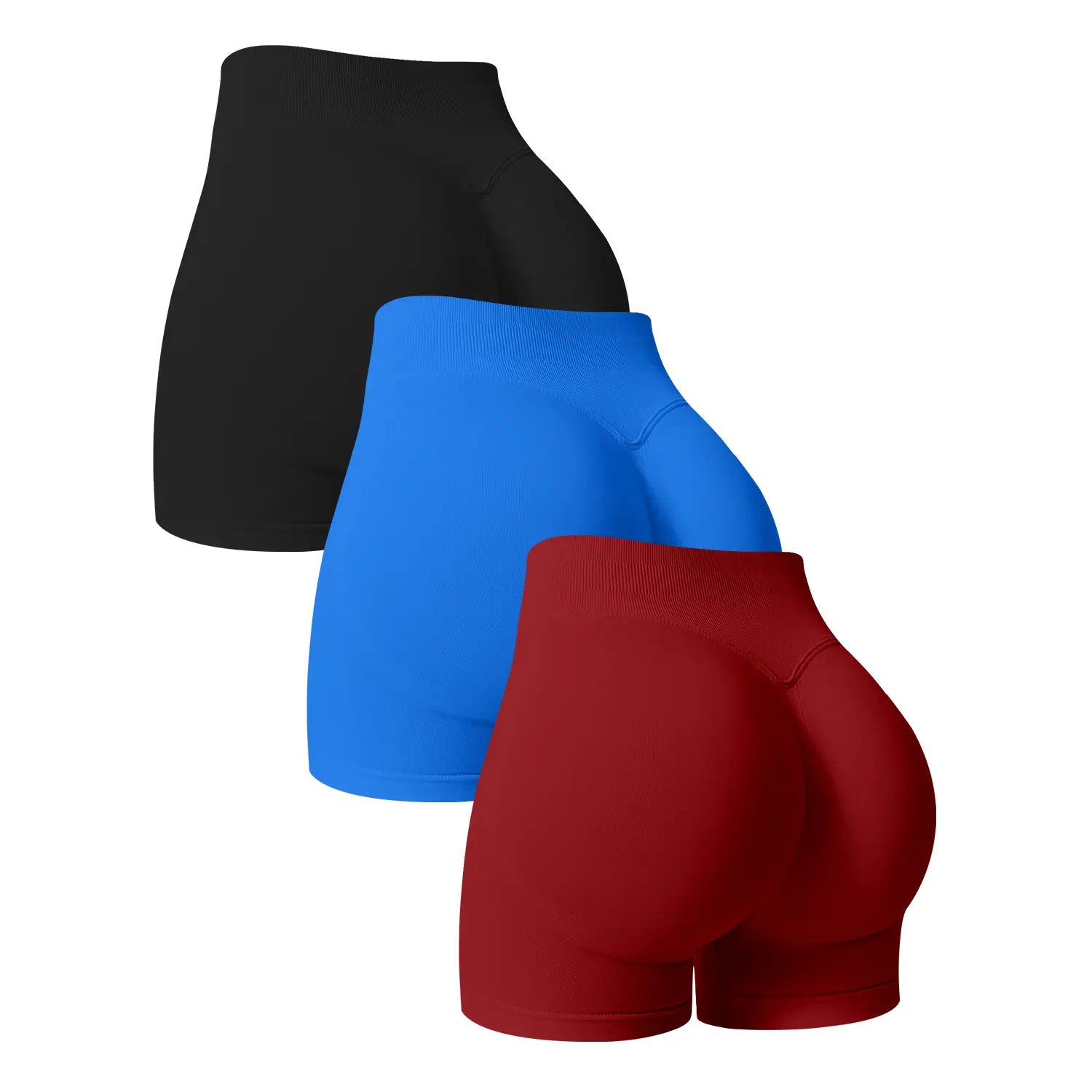 TIMEOFF Pantalones Cortos Deportivos Lisos para Ciclismo