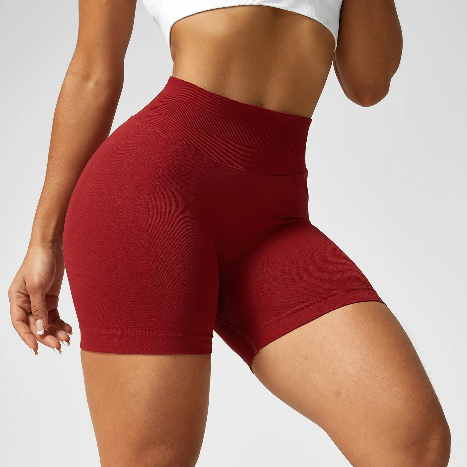 TIMEOFF Pantalones Cortos Deportivos Lisos para Ciclismo