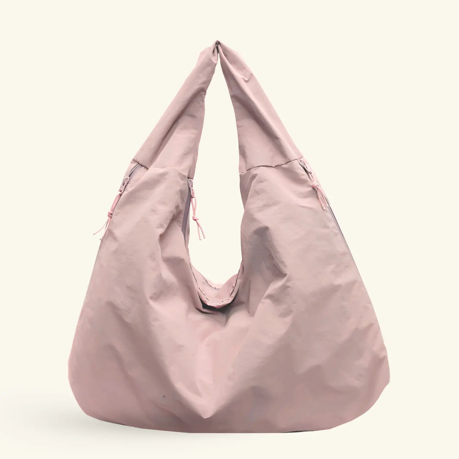 Lumi Tote - WB0165 - Bolsa estilo hobo amplia, ligera y funcional con compartimentos ocultos y textura suave al tacto